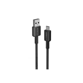Anker 322 USB-A to USB-C Cable (3ft Braided) Black