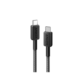 Anker 322 USB-C to USB-C Cable (6ft Braided) Black