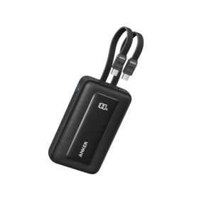 Anker Zolo Power Bank (10K, 35W, Built-In Dual USB-C Cables)