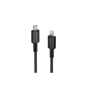 Anker 322 USB-C to Lightning Cable  (6ft Braided) Black - 1.80m