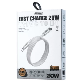 كايبل ريماكس 20 وات شحن سريع 1 متر تايب سى - لايتننج RC-C026